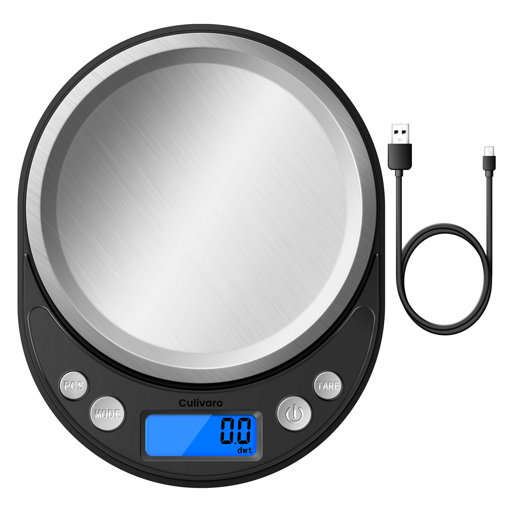 Culivaro 5kg/1g USB Rechargeable Digital Kitchen S